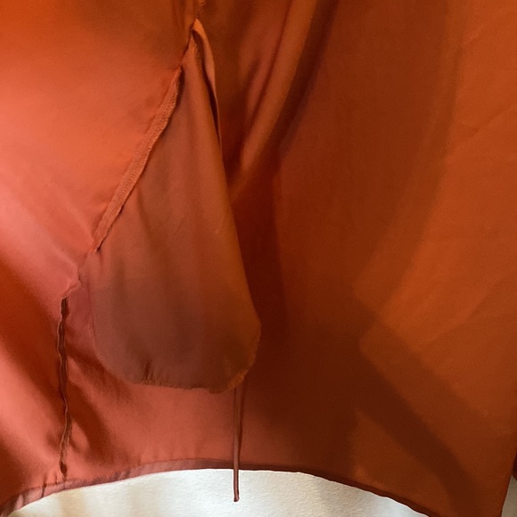 Sioro faux silk robe size small - Picture 4 of 6